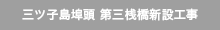 三ツ子島埠頭 第三桟橋新設工事
