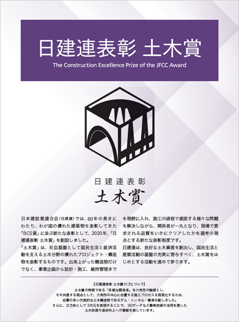 土木賞パンフレット