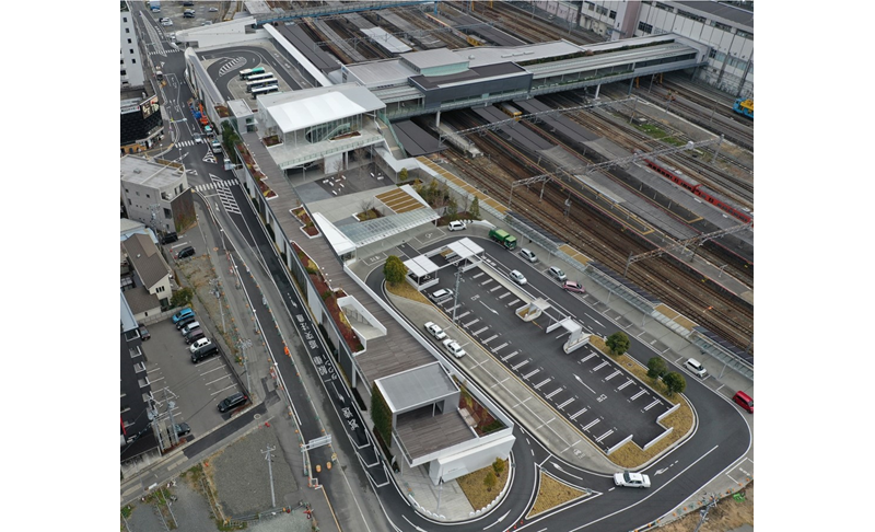 Shin-Yamaguchi Sta. North Square Platform Zero ＆ North-South Free Passage |  The BCS Prize | Japan Federation of Construction Contractors